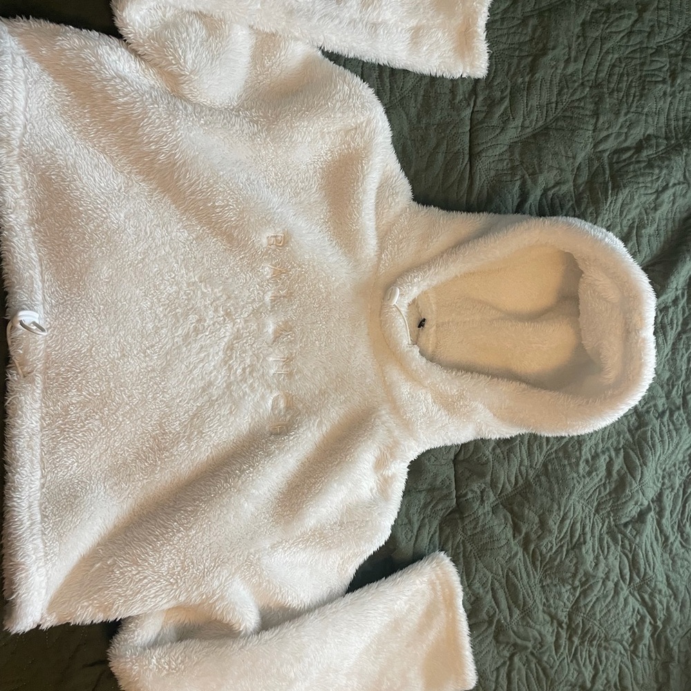 Balance Athletica Cozy White Teddy Jacket